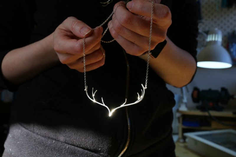 Other image for Hayley finds silver lining in handmaking jewellery